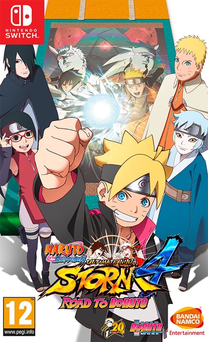BANDAI NAMCO Entertainment Naruto Shippuden Ultimate Ninja Storm 4: Road To Boruto - Nintendo Switch Game Model 057715.001