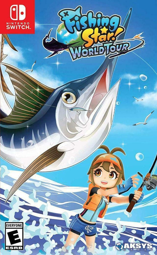 Aksys Games Fishing Star World Tour with Fishing Rod Controller - Model HAC-P-00311