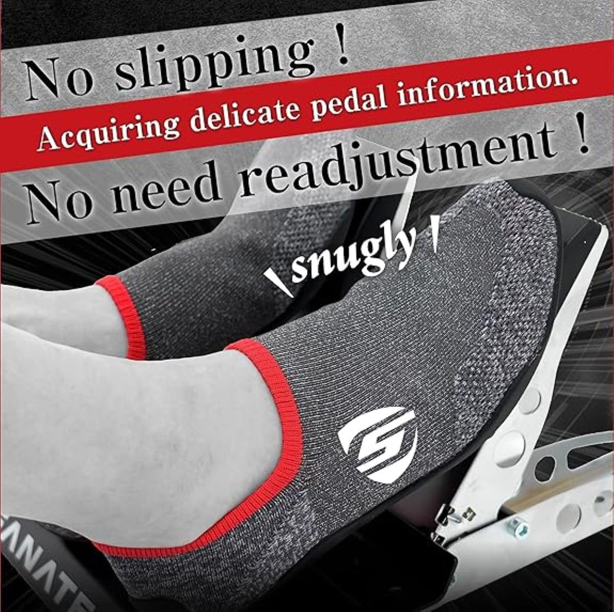 STRASSE Racing Shoes - Drivingshoes & Gamingshoes - Air Ventilation Sole - Large-X-Large - Red