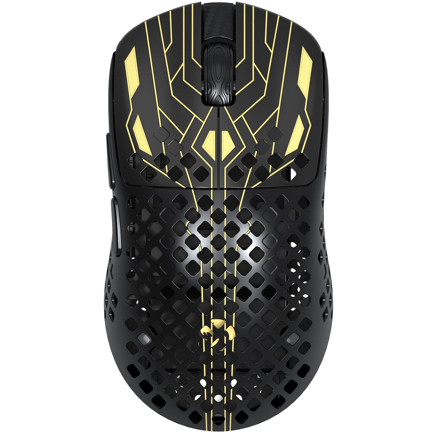 ATTACK SHARK MAMBASNAKE M2 Wireless Gaming Mouse 41g Ultra-Lightweight Carbon Fiber Mouse 40 000 DPI PAW3395PRO Sensor Wired/BT/2.4GHz Wireless Programmable Mice for Mac/PC Gamer(Black)