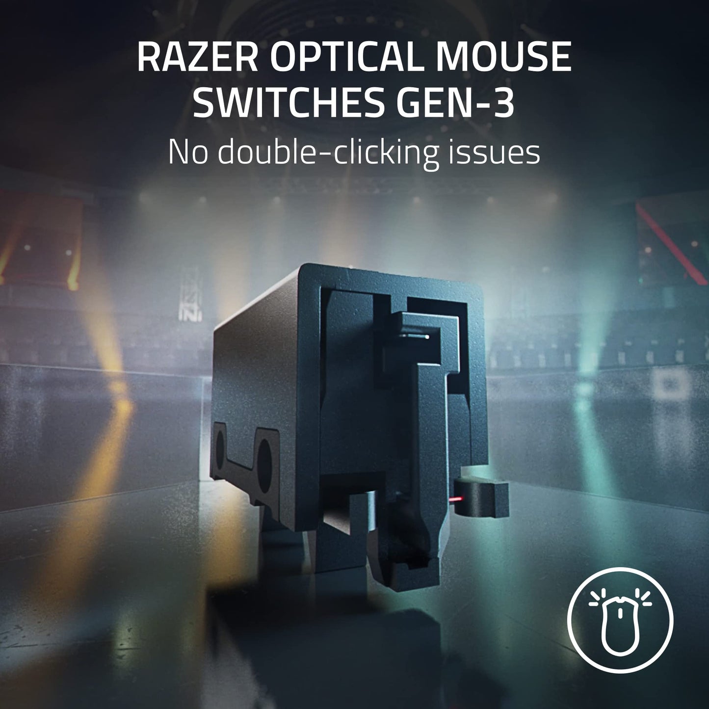 Razer DeathAdder V3 Pro Wireless Gaming Mouse - 63g, Focus Pro 30K Sensor, 5 Buttons, 90 Hr Battery, Faker Edition