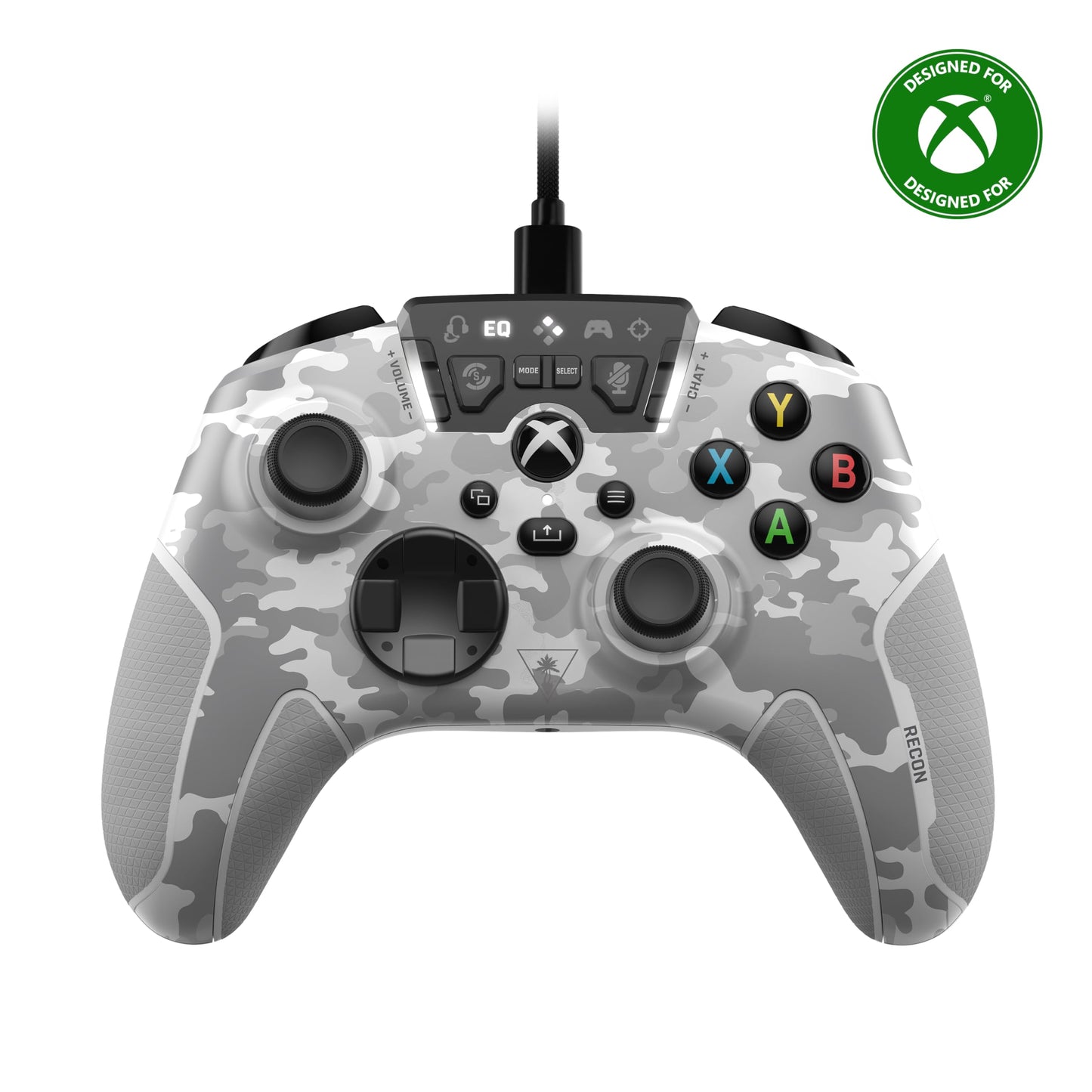 Turtle Beach Recon Controller Wired Game Controller Officially Licensed for Xbox Series X Xbox Series S Xbox One & Windows - Audio Enhancements Remappable Buttons Superhuman Hearing - Arctic Camo