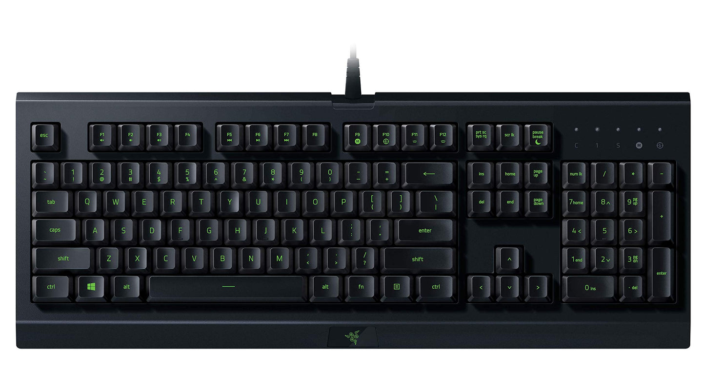 Razer Cynosa Lite Gaming Keyboard: Customizable Single Zone Chroma RGB Lighting - Spill-Resistant Design - Programmable Macro Fu