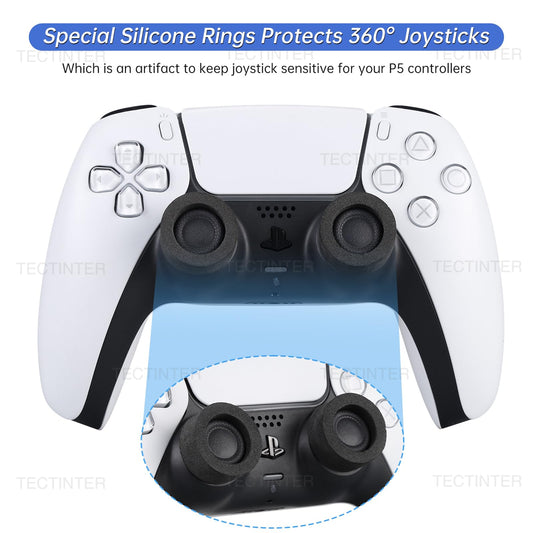 TECTINTER PS5 Carrying Case - Travel Bag for PlayStation 5, Soft Polyester, Blue, Model P5-01078, Holds Controllers & Game Cards