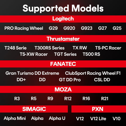 RACGTING Racing Simulator Cockpit - Foldable & Adjustable for G29/G920/G923, Thrustmaster, Fanatec, Black
