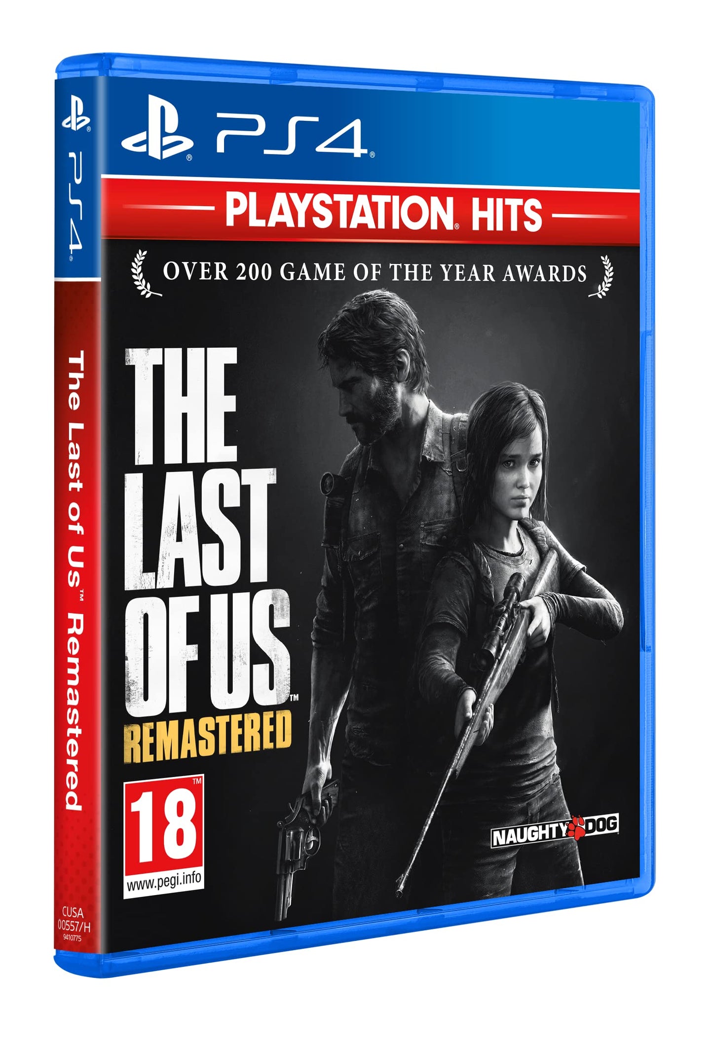 Playstation The Last of Us: Remastered - PS4, Black, Model 711719410775, PlayStation Hits Edition