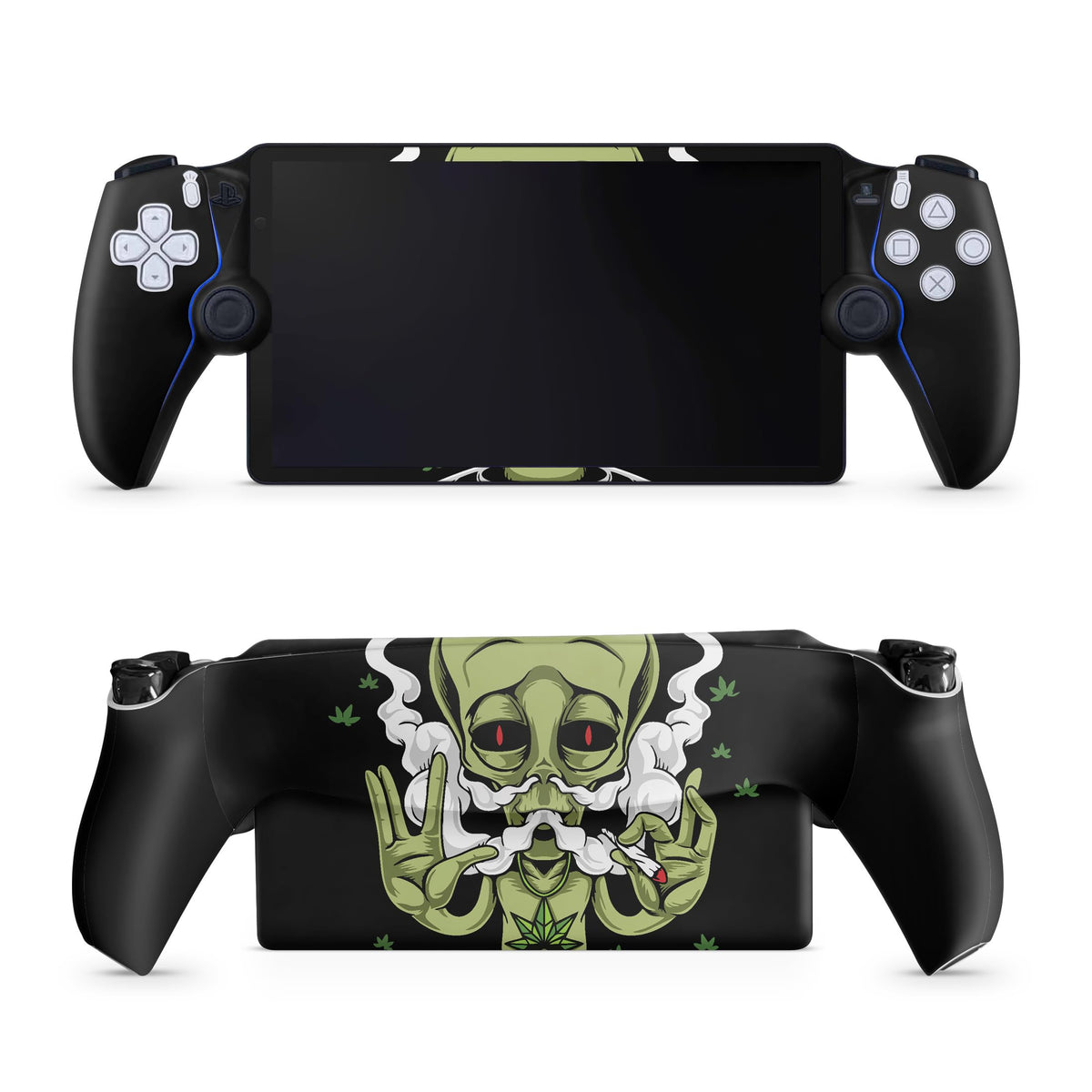 Gaming Skin Compatible with PS5 Portal Remote Player - Come in Peace - fine 3M Vinyl Protective Wrap Decal Cover - Easy to Apply | Crafted in The USA by MightySkins