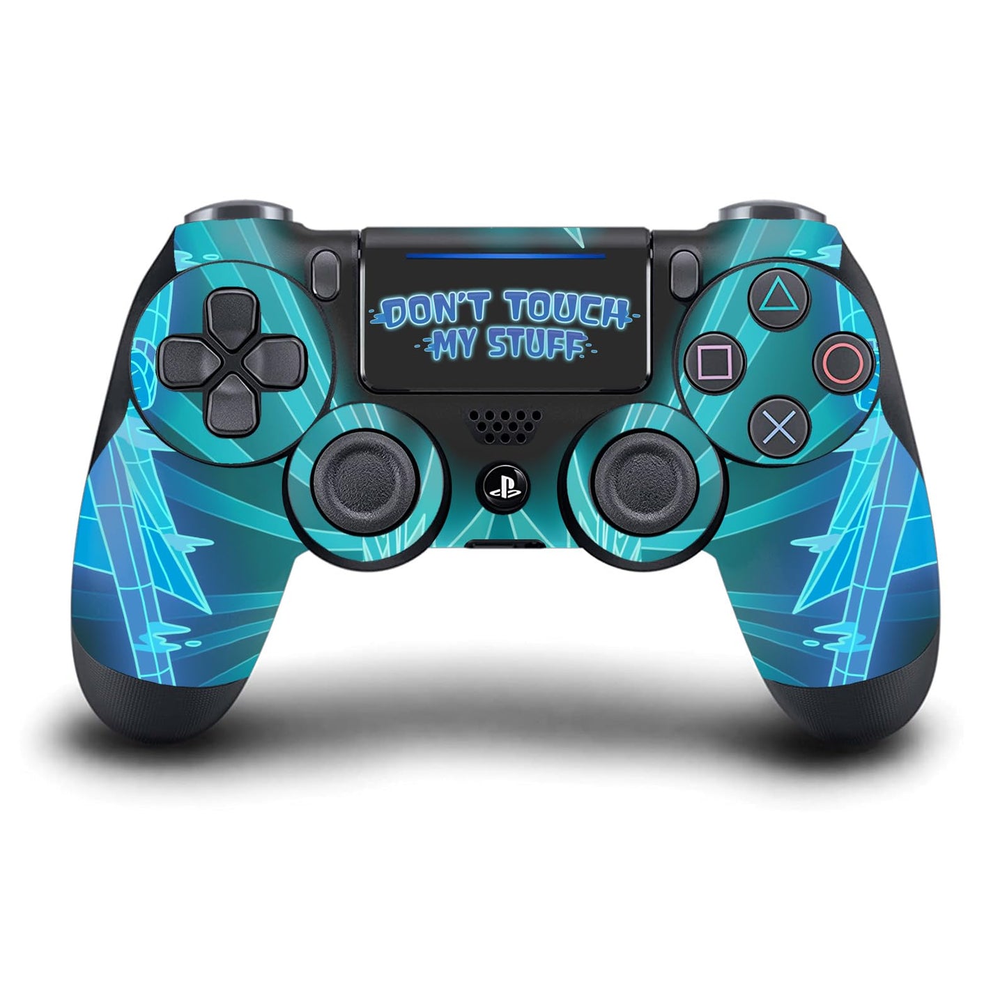 Head Case Designs Officially Licensed Rick And Morty Dont Touch My Stuff Graphics Vinyl Sticker Gaming Skin Decal Cover Compatible With Sony PlayStation 4 PS4 DualShock 4 Controller