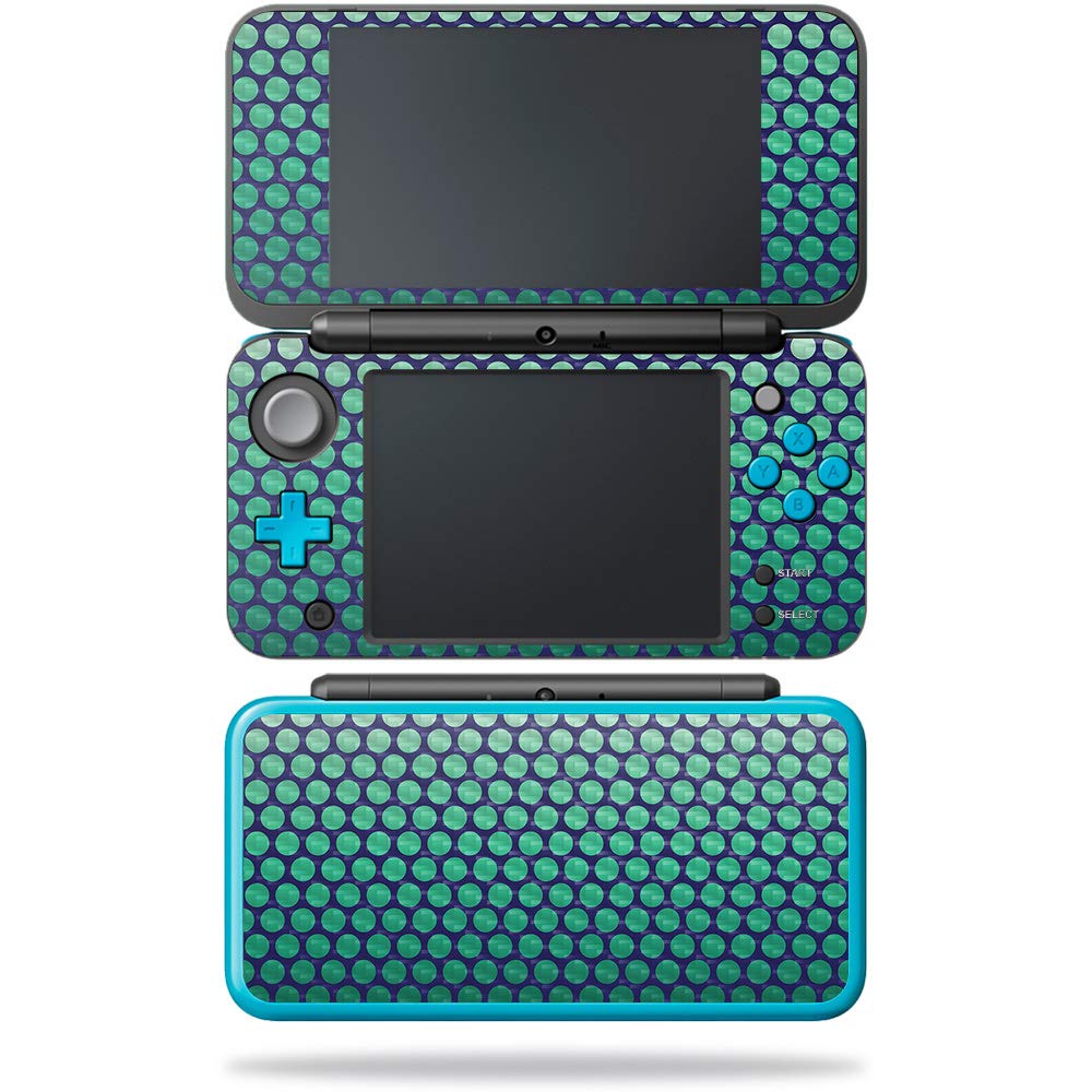 MightySkins Carbon Fiber Skin for Nintendo New 2DS XL - Spots | Protective Durable Textured Carbon Fiber Finish | Easy to Apply Remove and Change Styles | Made in The USA