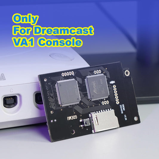 BITFUNX GDEMU V5.20b Optical Drive Simulation Board for SEGA Dreamcast VA1 with 32GB Card - Black