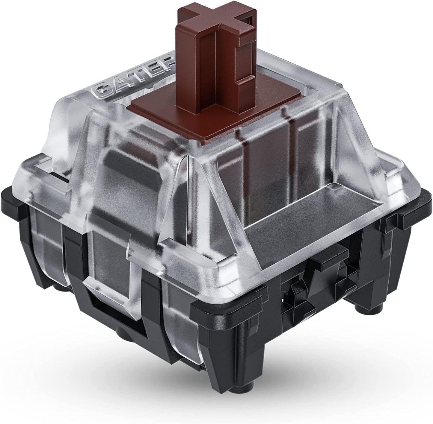 Ranked Gateron ks-15 Optical Key Switches for RGB Mechanical Gaming Keyboards | Plate Mounted (Gateron Optical Brown 65 Pcs)
