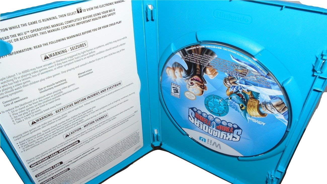 Skylanders Trap Team REPLACEMENT GAME ONLY for Wii U (refurbished)