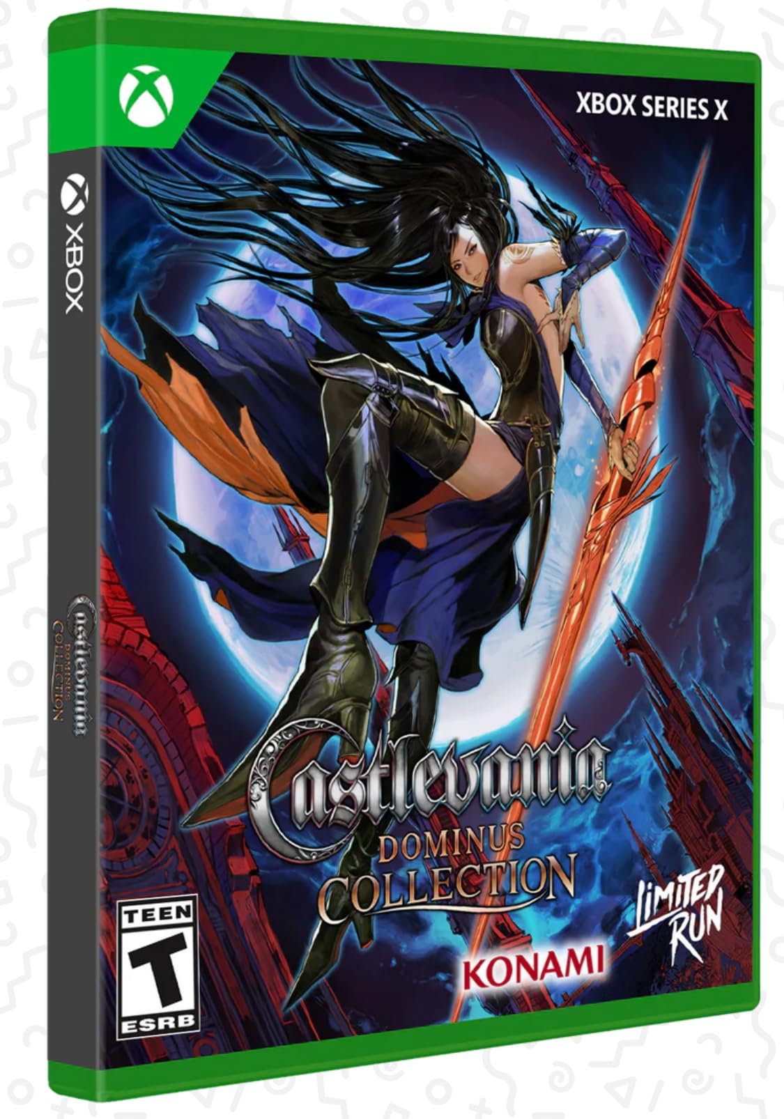 Xbox Series X Castlevania Dominus Collection Limited Run Video Game Dawn of Sorrow Portrait of Ruin Order of Ecclesia