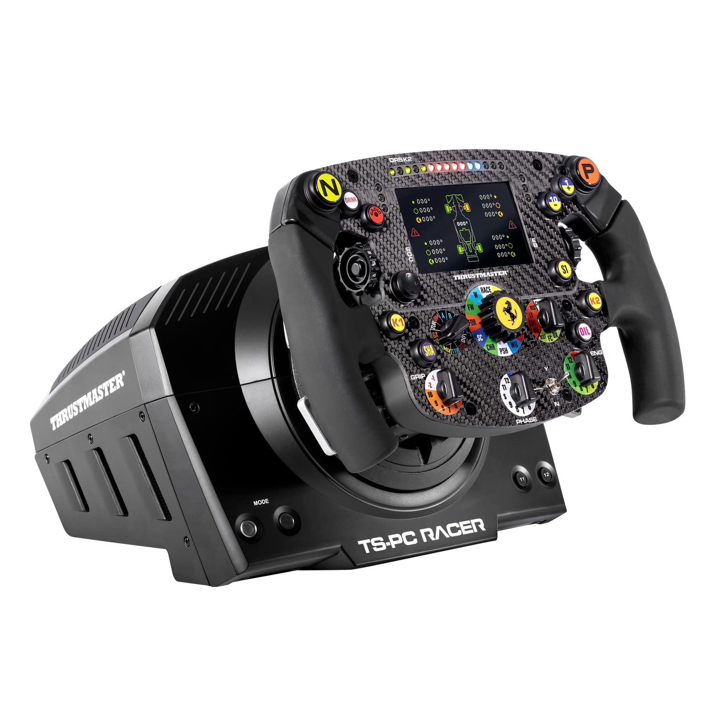 Thrustmaster PC Racer Servo Base - Black, Model 2969104, Compatible with PC