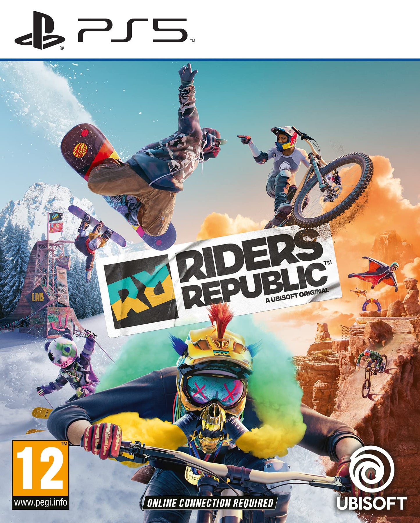 Ubisoft Riders Republic Video Game for PS5 - Model 300118997 - Adventure Racing