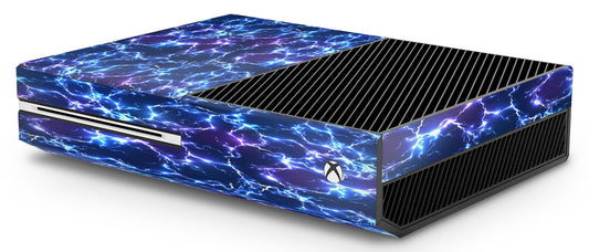 giZmoZ n gadgetZ Xbox One Electric Storm Console Skin Decal + 2 Controller Skins - GNG-XB-ELEC-SKINS