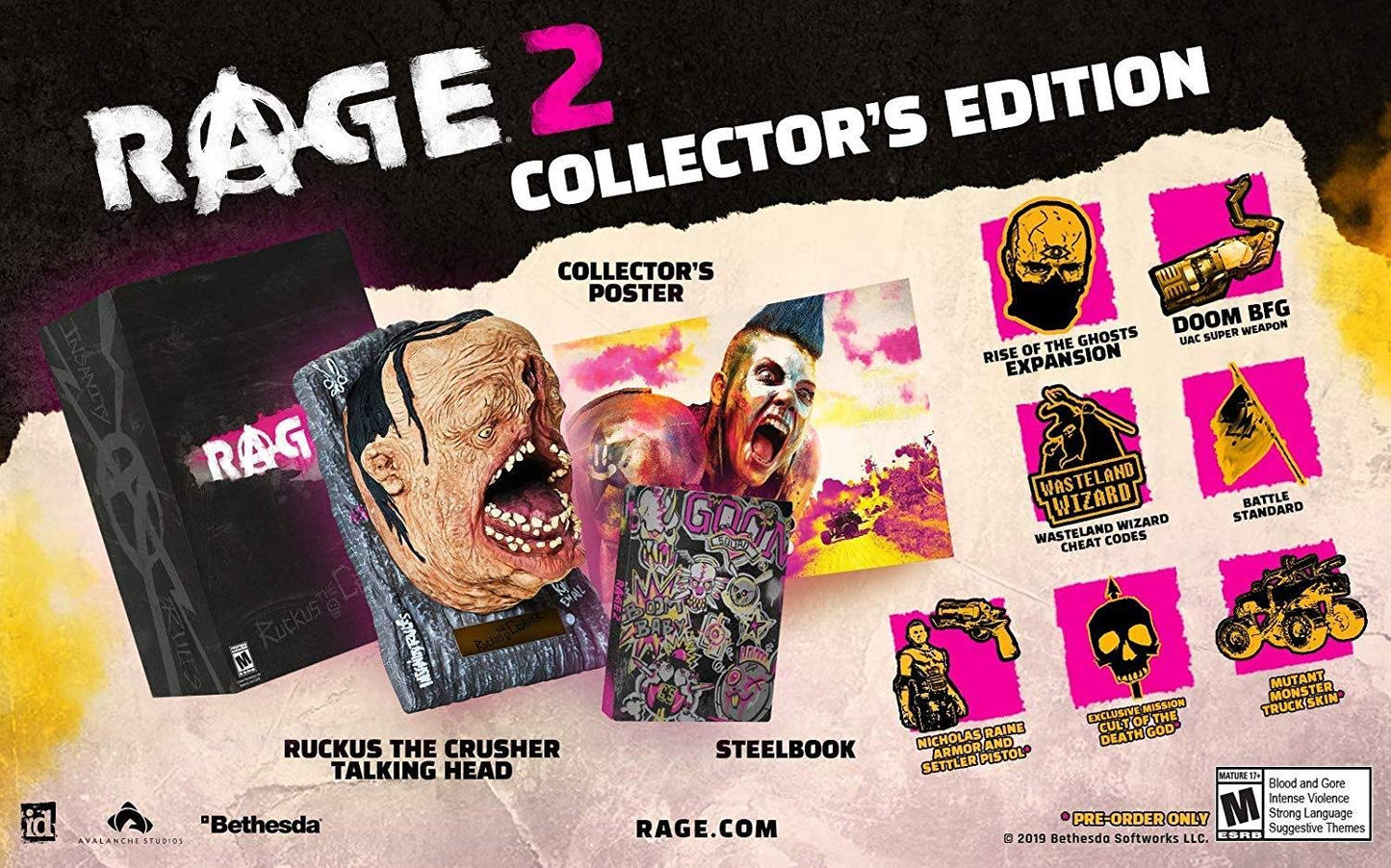 Rage 2 - PlayStation 4 Collectors Edition