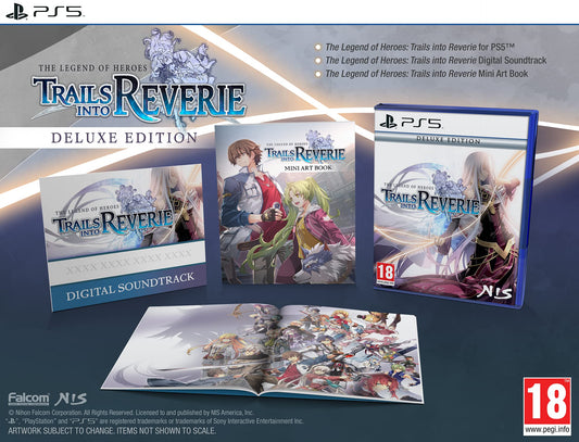 NIS America The Legend of Heroes: Trails into Reverie Deluxe Edition PS5 - White Model 0810100861933
