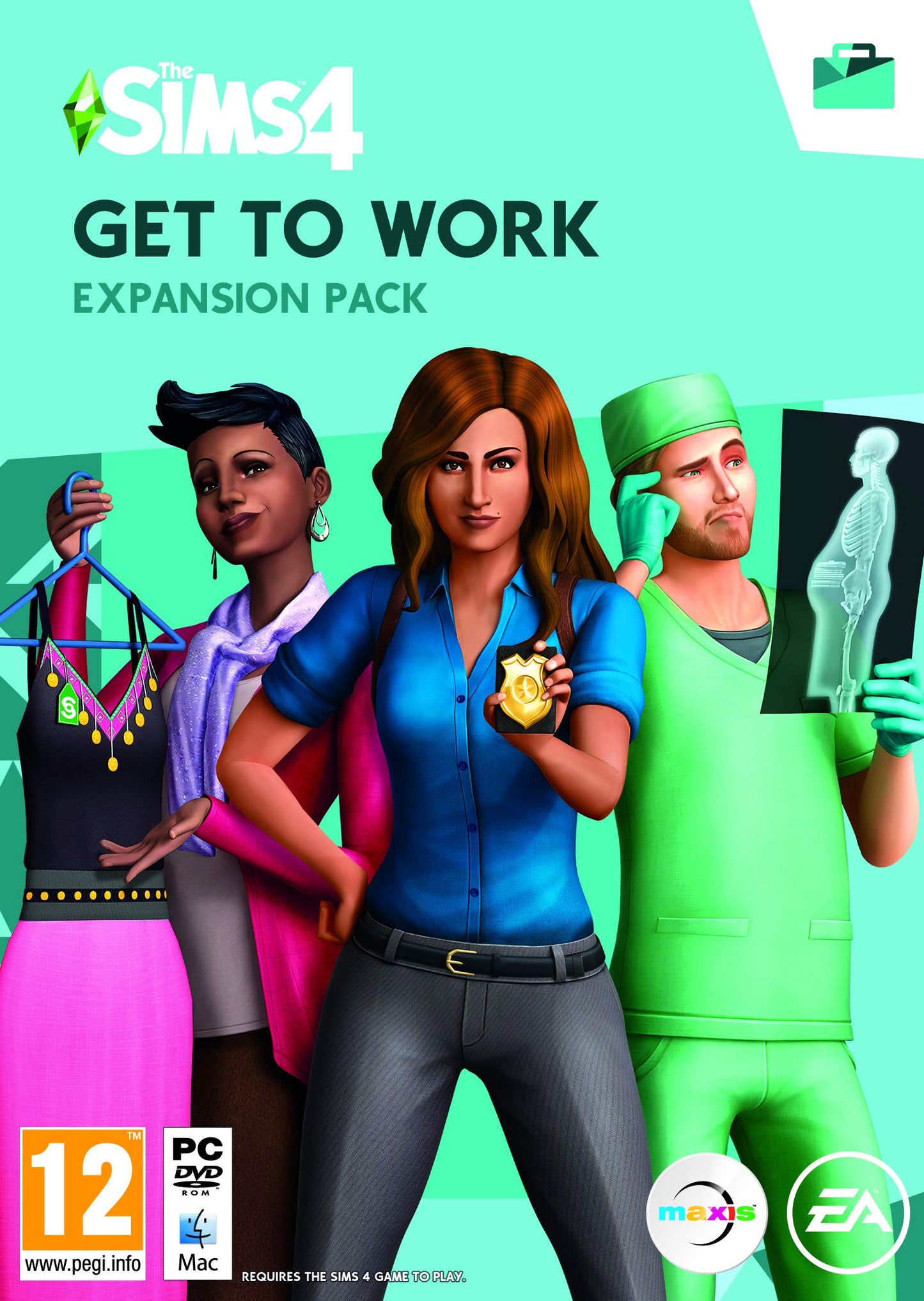 The Sims 4 Get To Work (PC DVD)