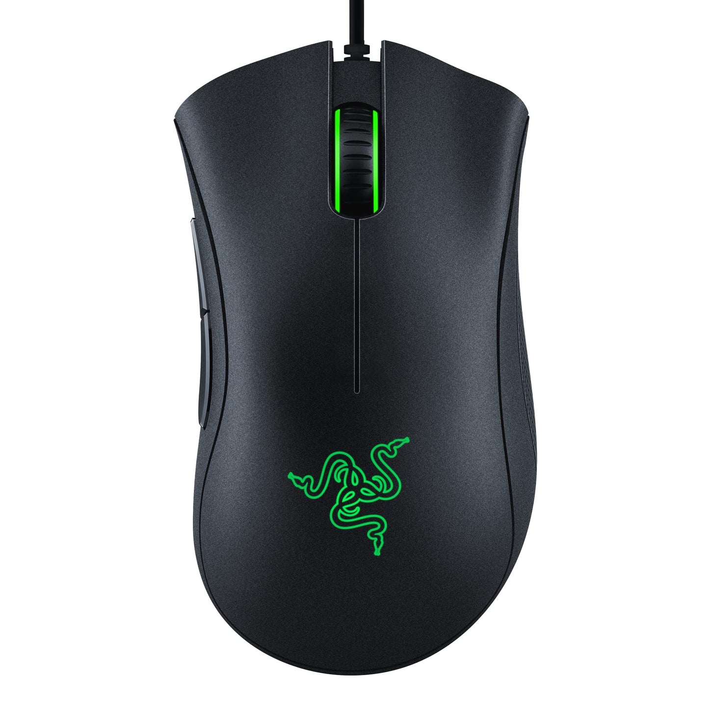 Razer DeathAdder Essential Gaming Mouse: 6400 DPI Optical Sensor - 5 Programmable Buttons - Mechanical Switches - Rubber Side Gr