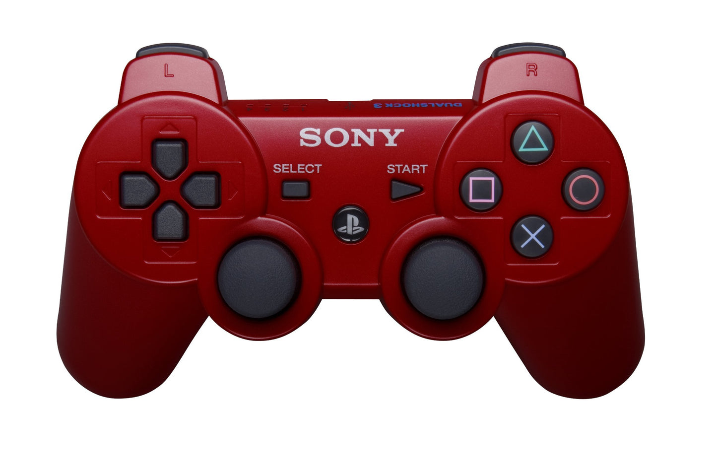 PlayStation 3 Dualshock 3 Wireless Controller (Red) (refurbished)