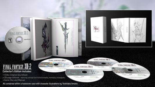 Square Enix Final Fantasy XIII-2 Collector's Edition - Xbox 360, Model 91115
