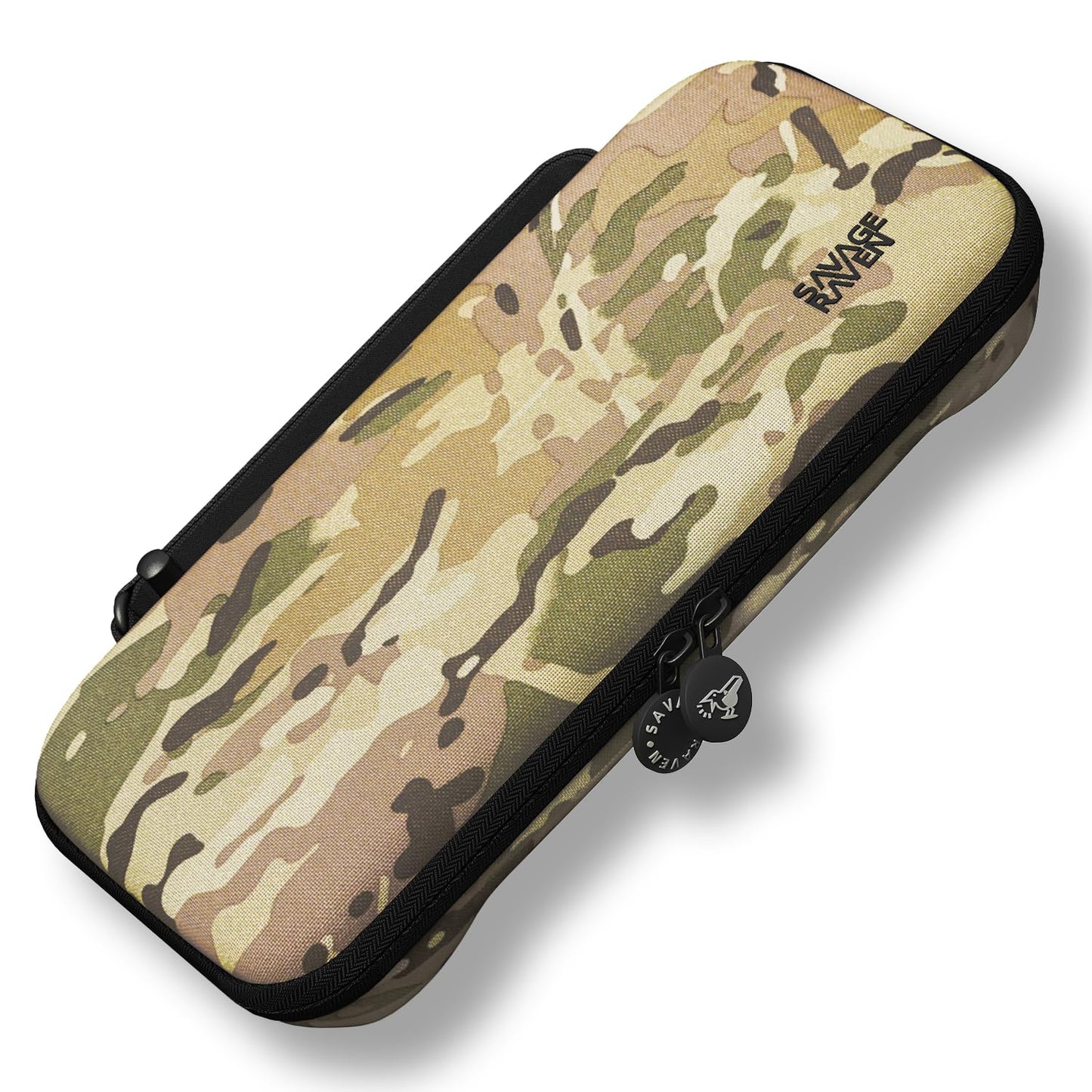 SAVAGE RAVEN by Skull & Co. Every Day Slim Carrying Case for Nintendo Switch 2: Portable Hard Shell Protective Travel Case,Conso