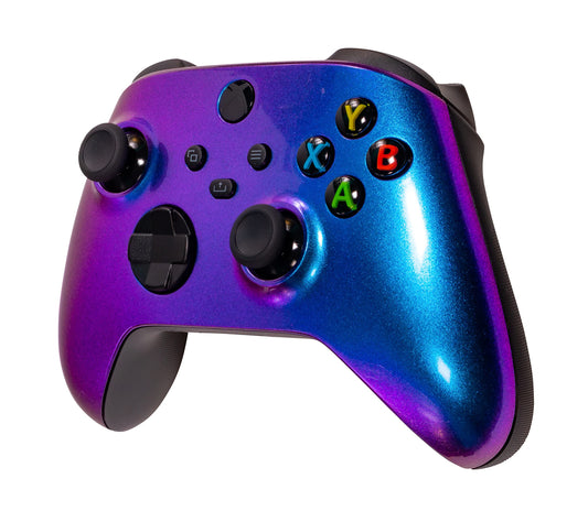 Crazy Controllerz Xbox Series X Soft Touch Controller - Chameleon Color Changing - Compatible with Xbox One, Series X, Series S