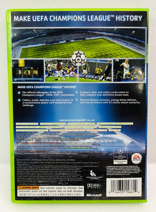 Electronic Arts UEFA Champions League 2006-2007 Game for Xbox 360 - One Size, One Color, Model 014633156614