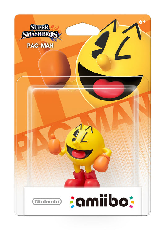 Nintendo Pac-Man amiibo Figure - NVLCAACC Model - Pac-Man Color