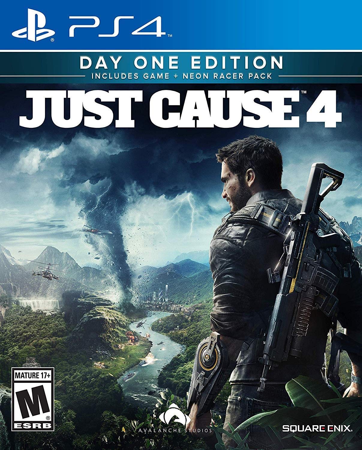 Square Enix Just Cause 4 for PlayStation 4 - Action-Adventure Game, Model 92154