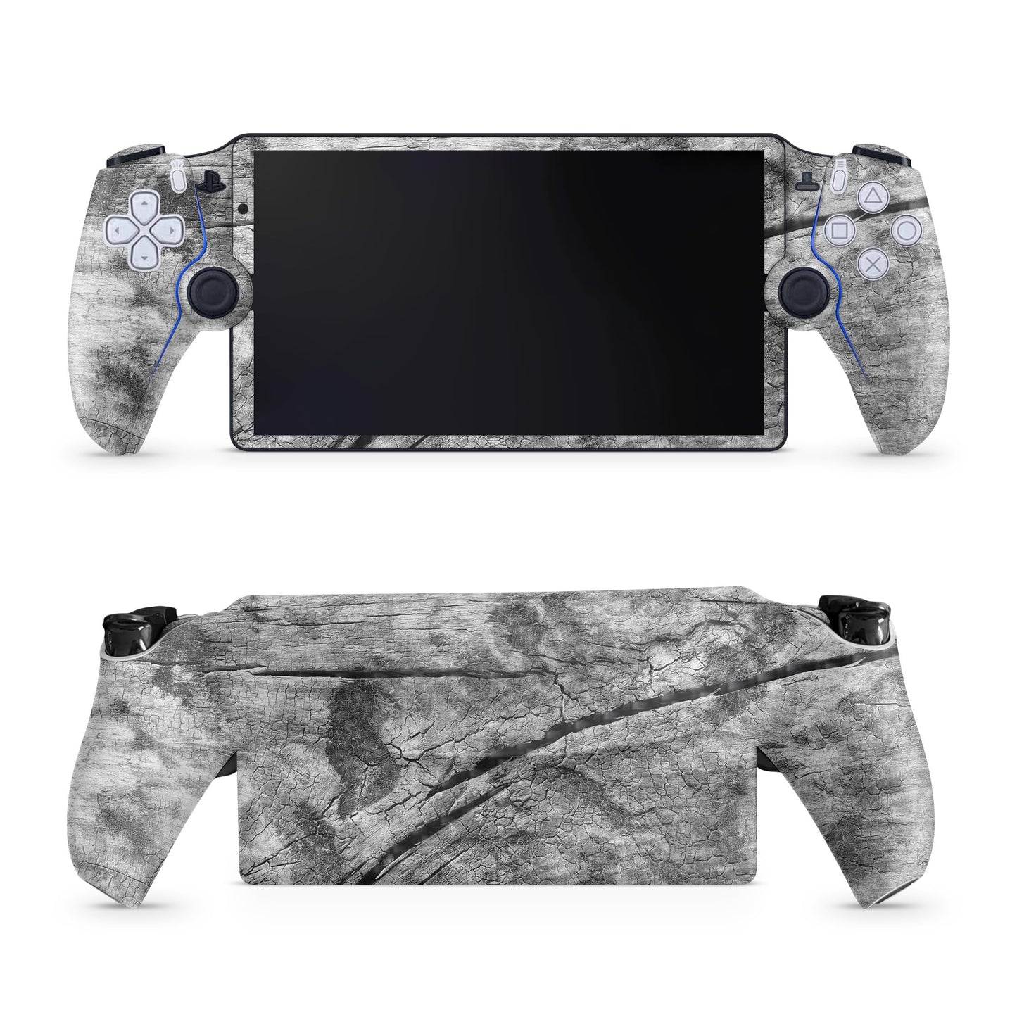 Carbon Fiber Gaming Skin Compatible with PS5 Portal Remote Player - Dead Wood - fine 3M Vinyl Protective Wrap Decal Cover - Easy to Apply | Crafted in The USA by MightySkins
