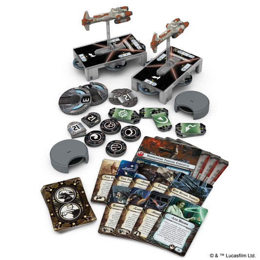Atomic Mass Games Star Wars: Armada Hammerhead Corvettes Expansion Pack - Multi-colored, Rebel Alliance, SWM27, 2 Players, Ages 14+