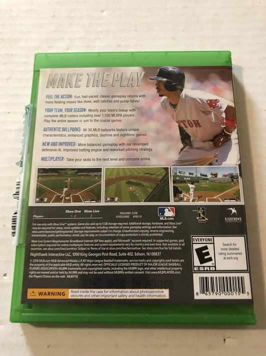 Nighthawk Interactive RBI Baseball 2016 for Xbox One - Model U00015