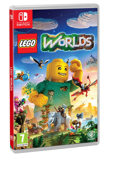 WARNER BROS LEGO Worlds Game for Nintendo Switch - Standard Size - White - Model 242047