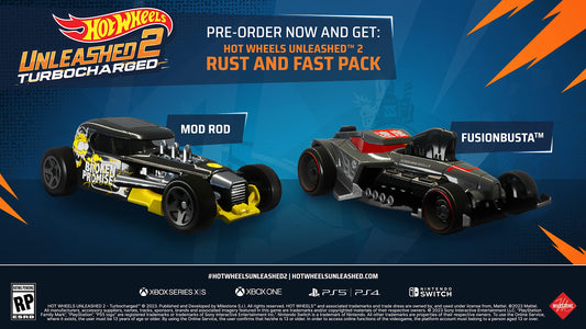 Deep Silver Hot Wheels Unleashed 2: Turbocharged Video Game - PlayStation 5, Model PLAO92223PS5