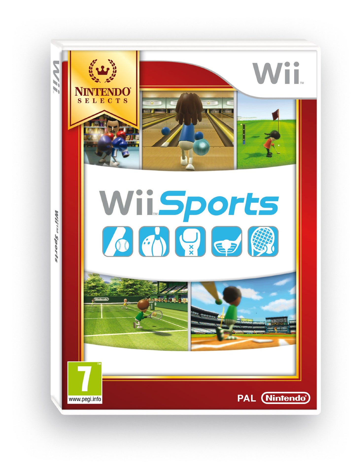 Nintendo Wii Sports - Nintendo Selects Edition, Model 70356, Family-Friendly Fun
