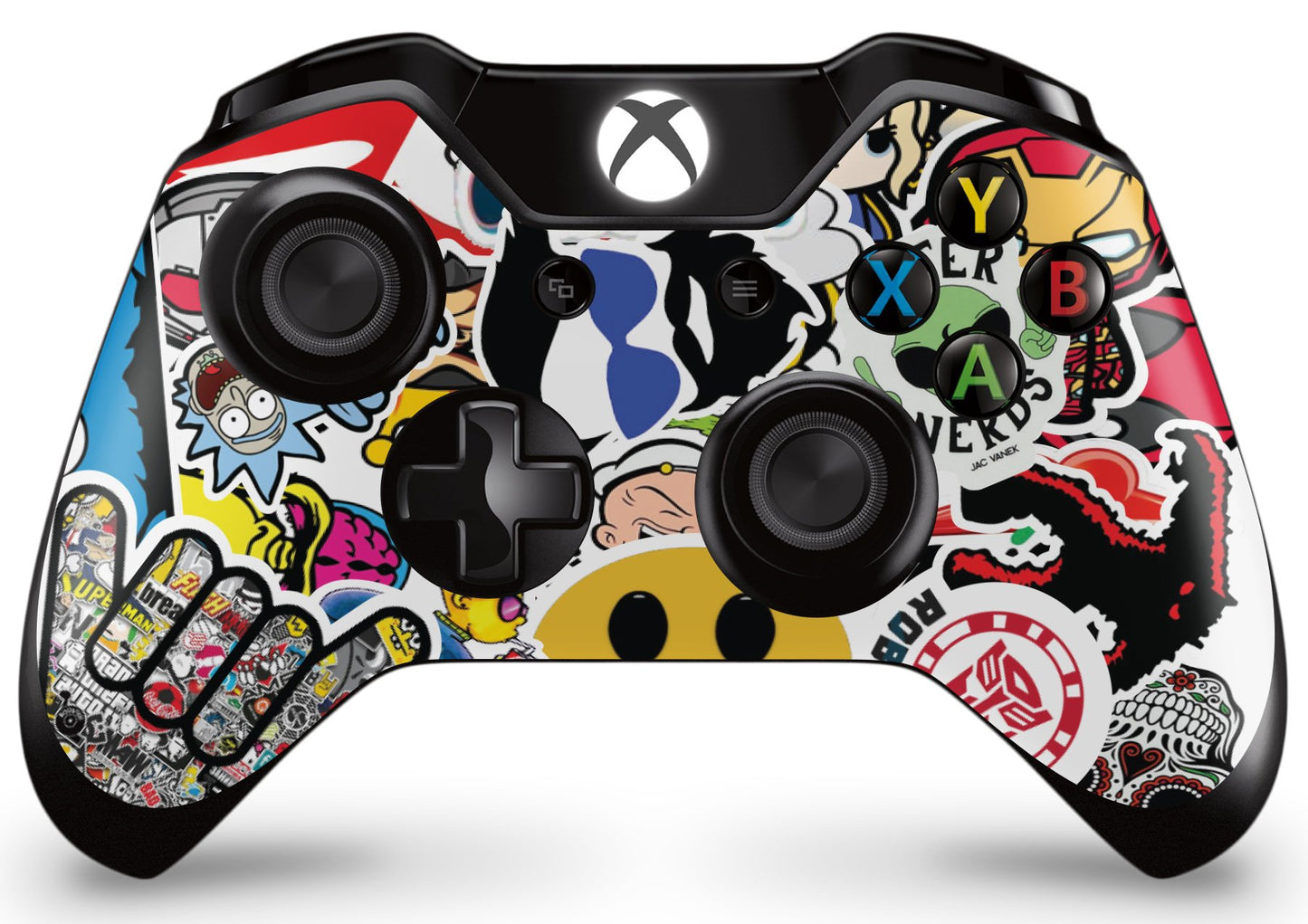 giZmoZ n gadgetZ Xbox STICKERBOMB Console Skin Decal & 2 Controller Skins, Vinyl, GNG-XB-STICKERBOMB-SKINS
