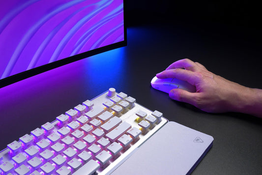 Turtle Beach Burst II Air Wireless Gaming Mouse - 26000 DPI, 120-Hour Battery, Ultra Lightweight, White, Model TBM-2101-15