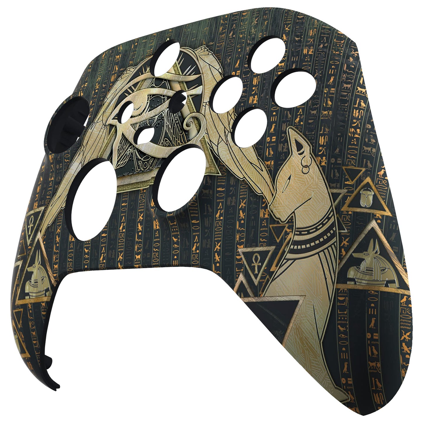 eXtremeRate Custom Shell for Xbox Series X & S Controller - Eye of Providence Pyramid Front Housing Cover - Model FX3T127 - Plastic