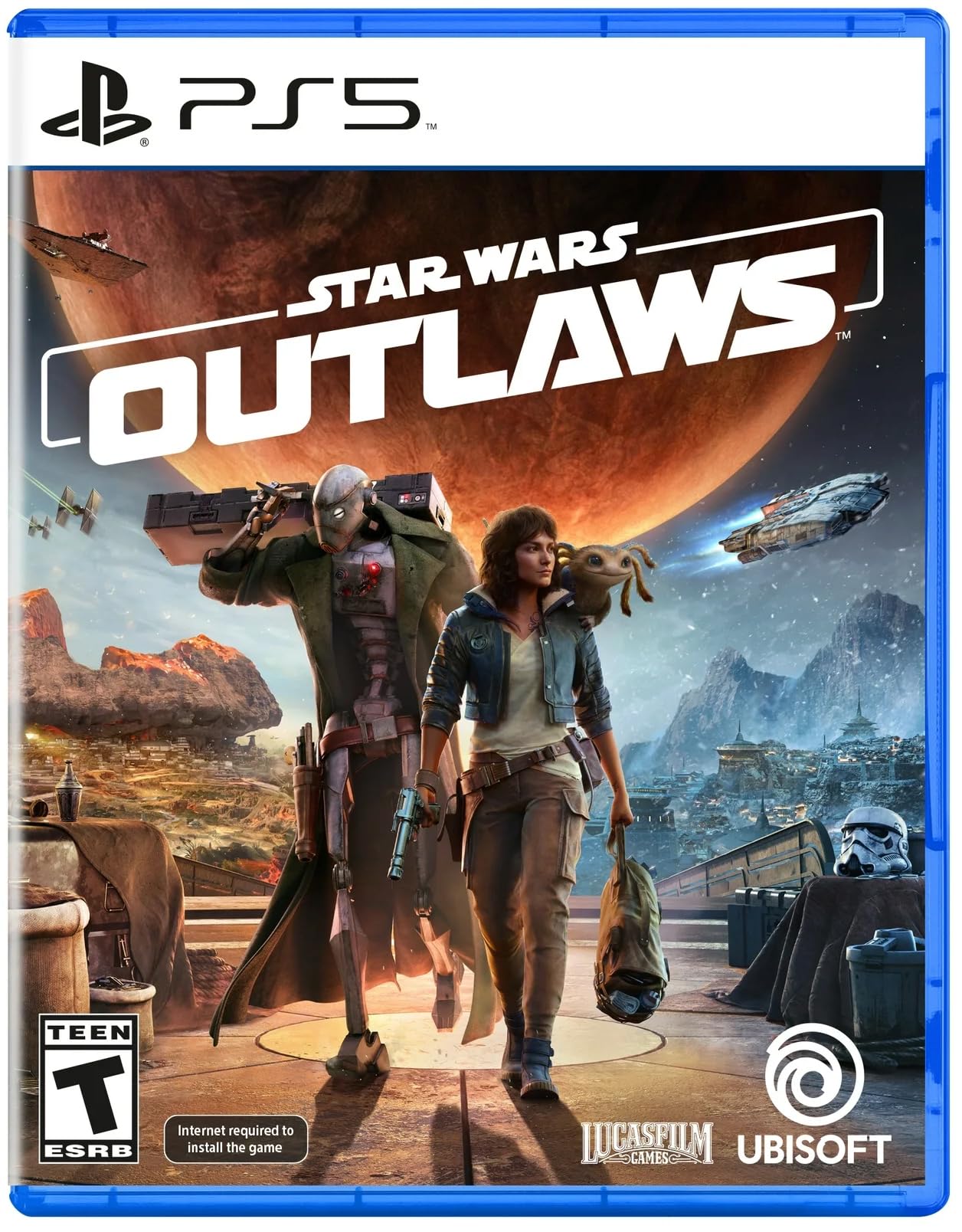 Ubisoft Star Wars Outlaws Game for Playstation 5 - Action-Adventure Gameplay
