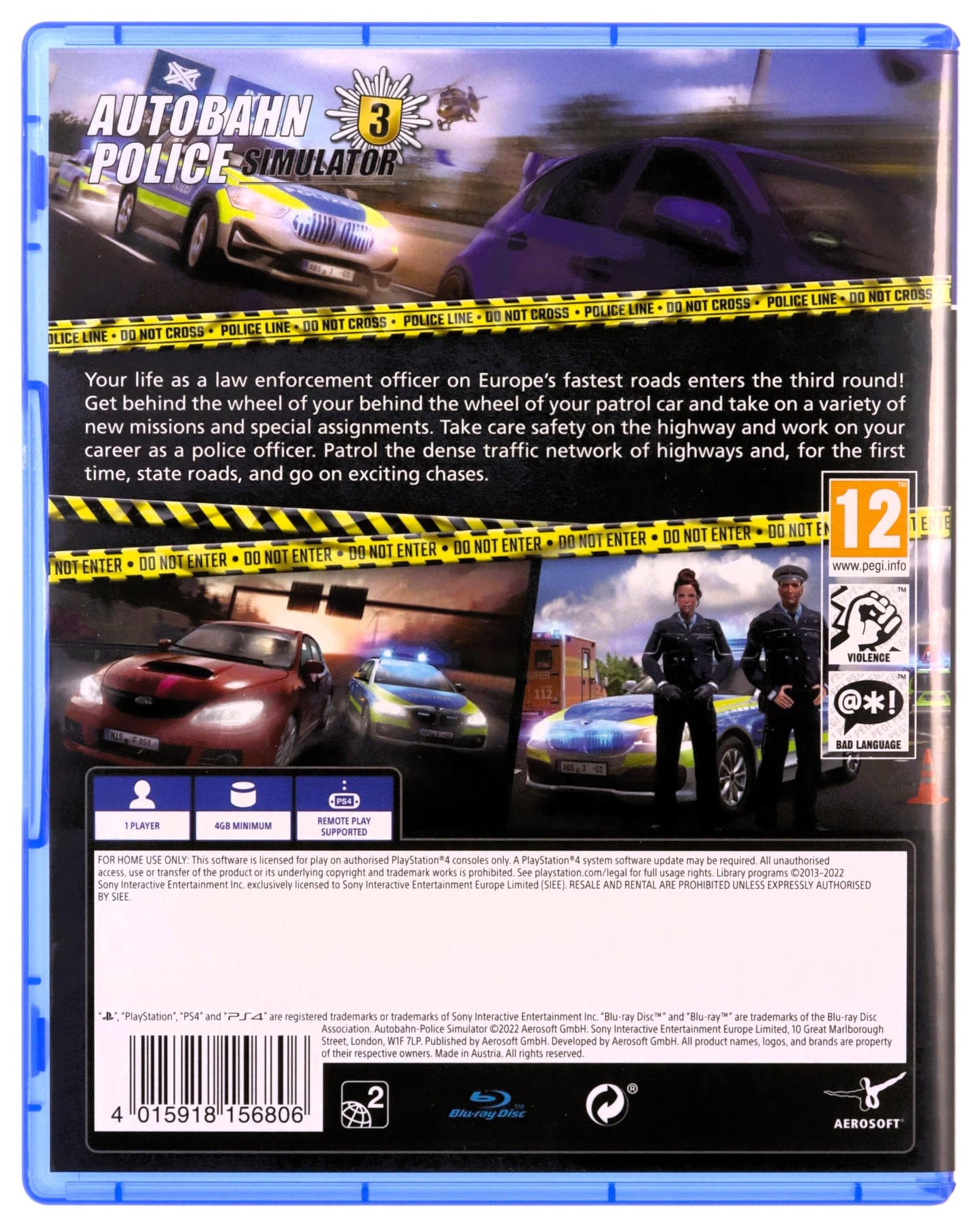 AEROSOFT Autobahn Font Simulator 3 - Model CUSA-30313, Engaging Simulation Experience