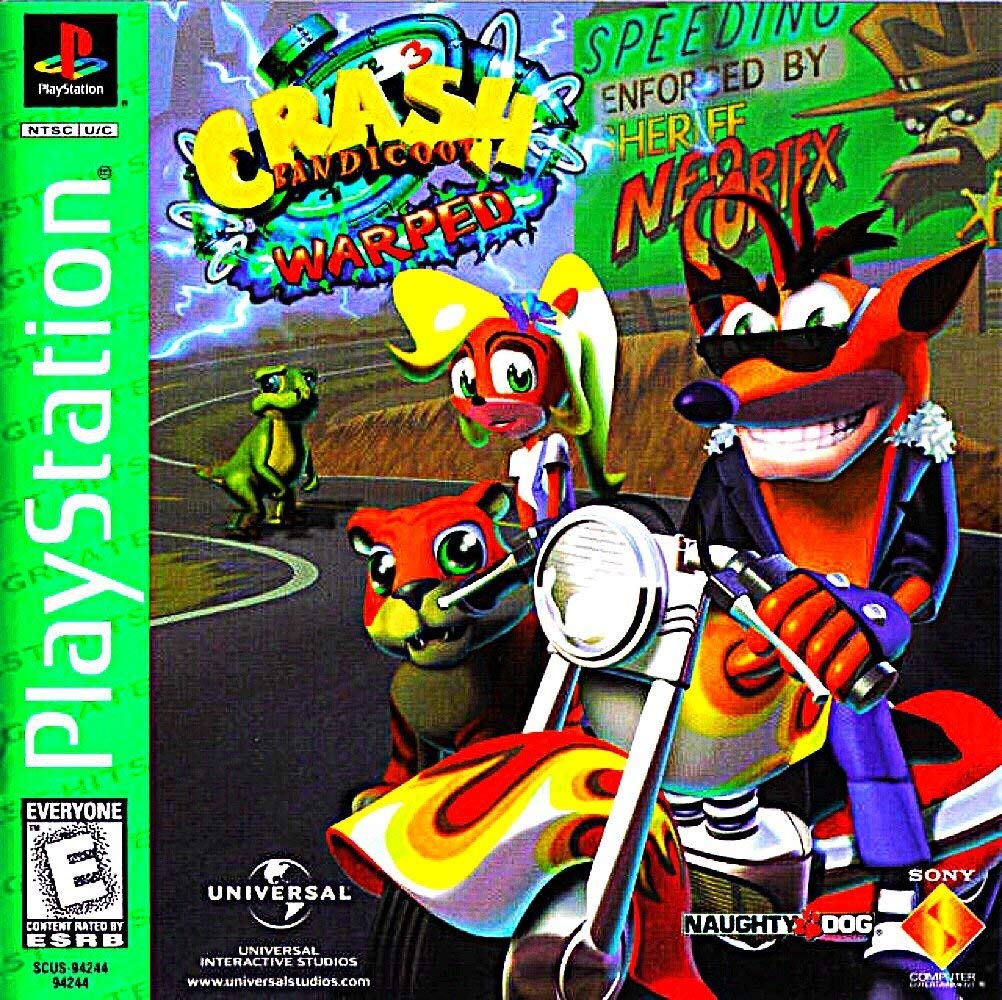 Crash Bandicoot 3: Warped (refurbished)