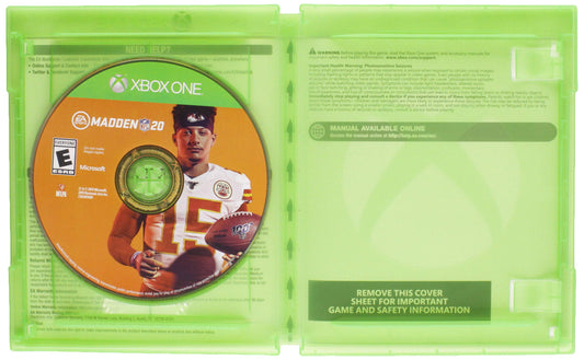 Electronic Arts Madden NFL 20 for Xbox One - Model 73839 - Football Video Game