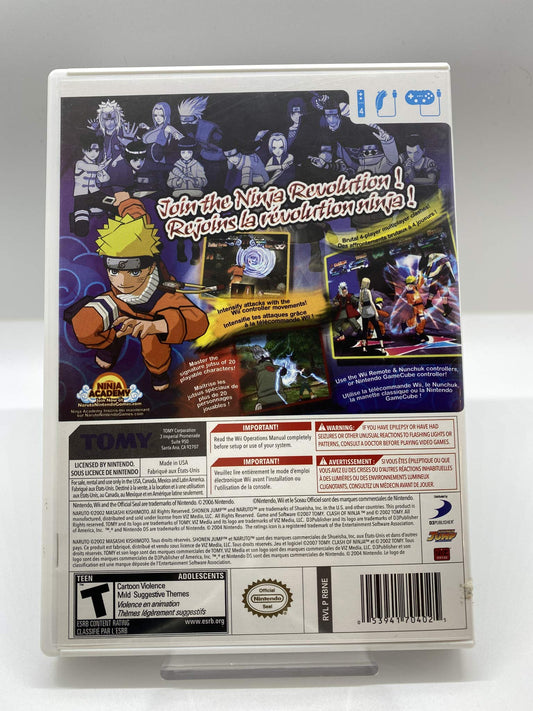 Bandai Namco Naruto: Clash of Ninja Revolution for Nintendo Wii - Model 053941704018