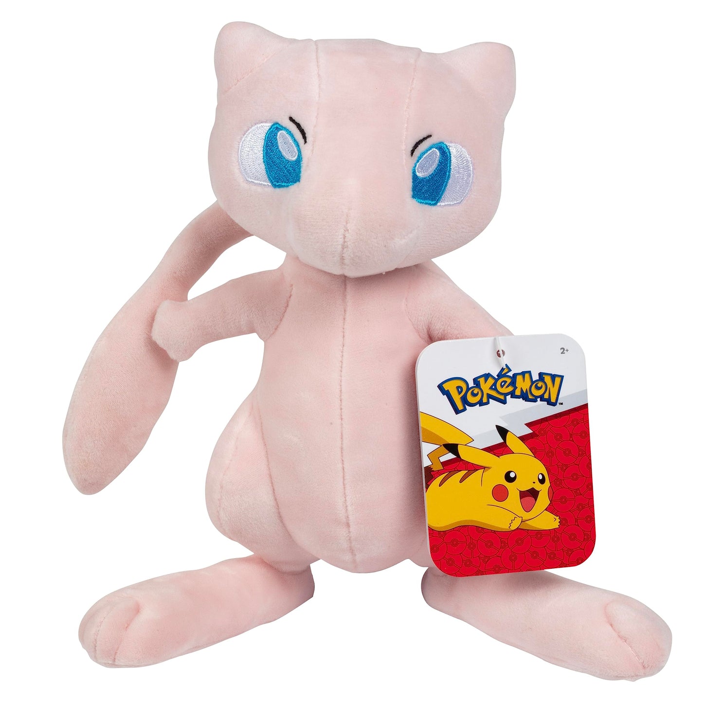 Pokemon Mew 8 Plush - Officially Licensed - Quality & Soft Stuffed Animal Toy - Generation One - Add Mew to Your Collection! - G