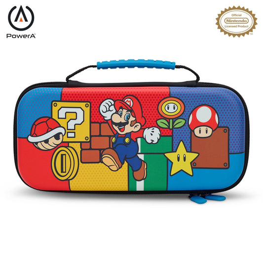 PowerA Protection Case for Nintendo Switch - Standard Size, Rainbow Run Mario Design