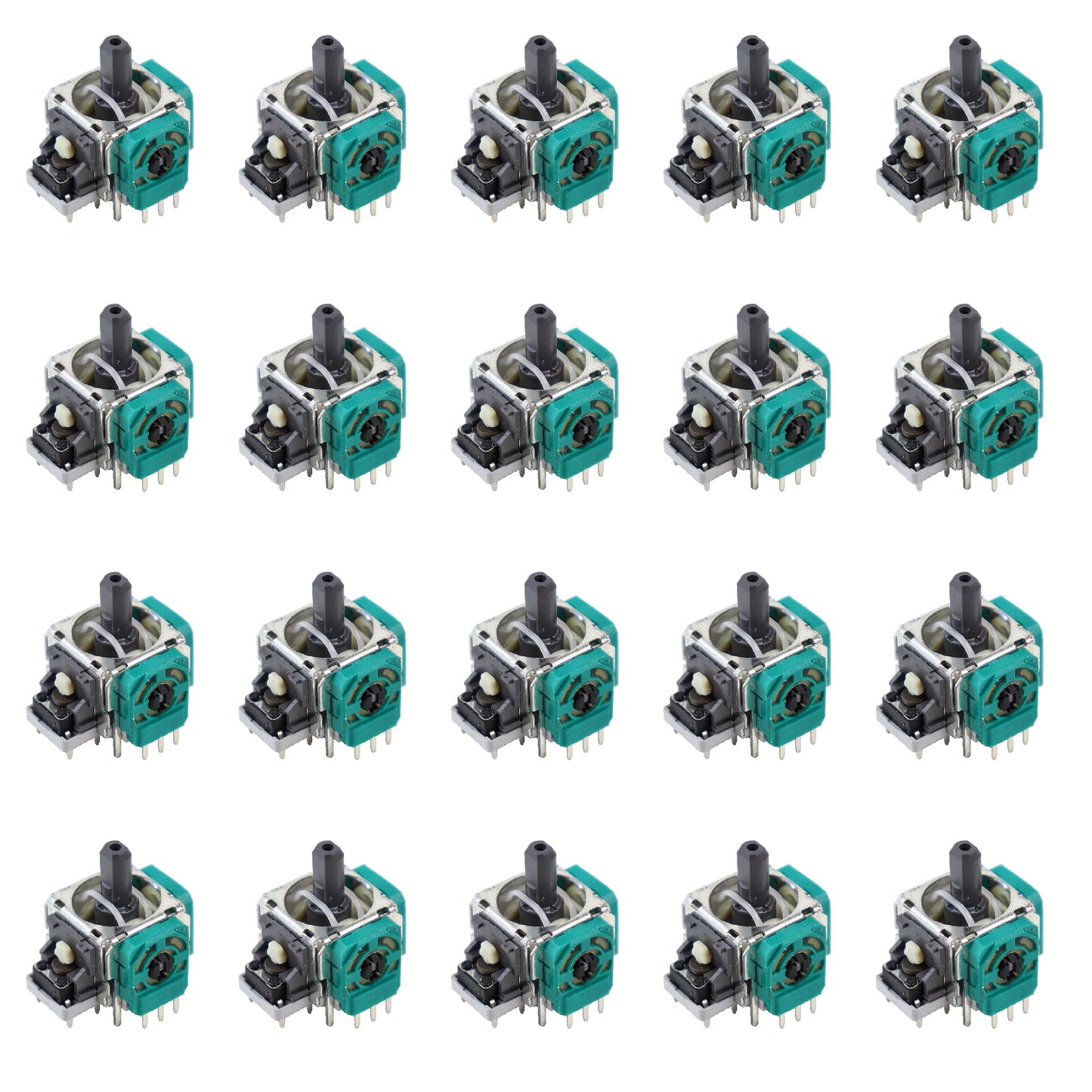SOSS GAMING Genuine Analog Joysticks Repair Kit for Xbox One - Fixes Stick Drift Broken and Loose Joysticks on Regular S X and Elite Series 1 Controllers (20 Pack)