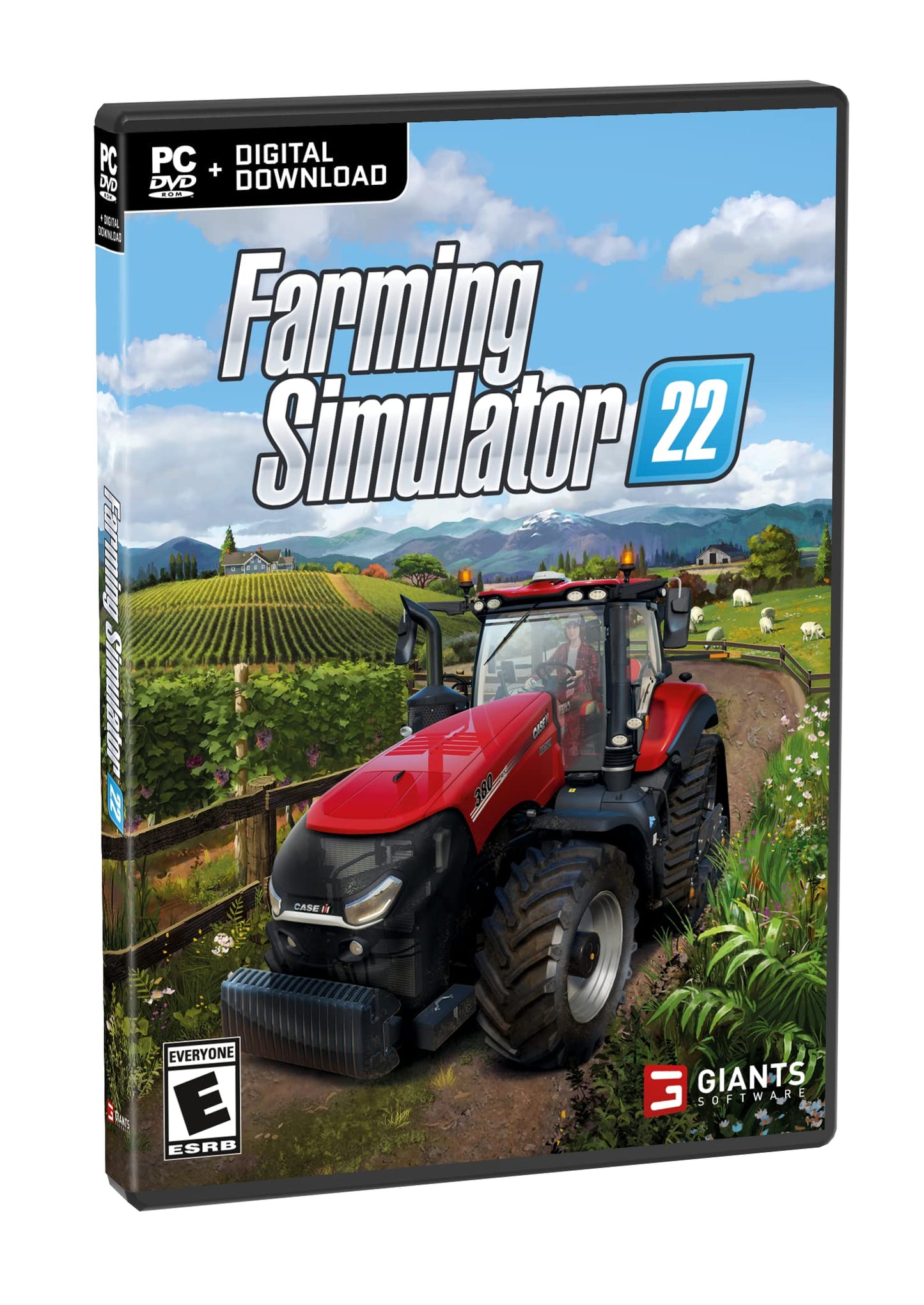 GIANTS Software Farming Simulator 22 for PC - Model 884095202040, Realistic Farming Experience, Engaging Gameplay