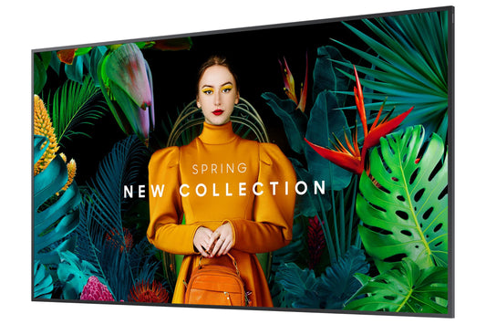 Samsung QB55C 55-Inch UHD 3840x2160 Smart TV, 350 Nits, Tizen 7.0, Black